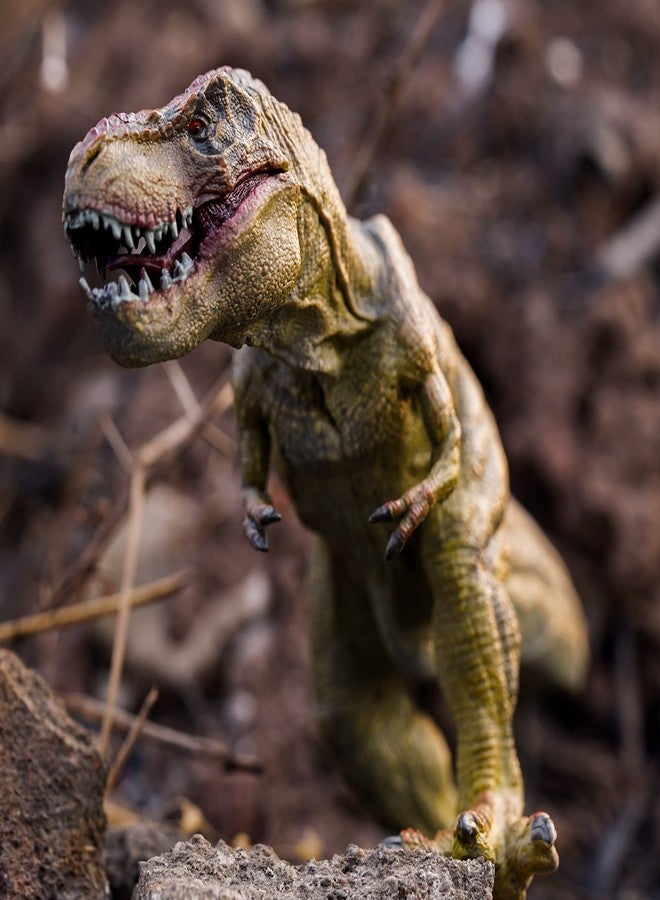 BAREPEPE Realistic T Rex Dinosaur Animal Figure for Kids Real Textured Dinosaurs Toy (Walking Tyrannosaurus (13F)) - Image 2
